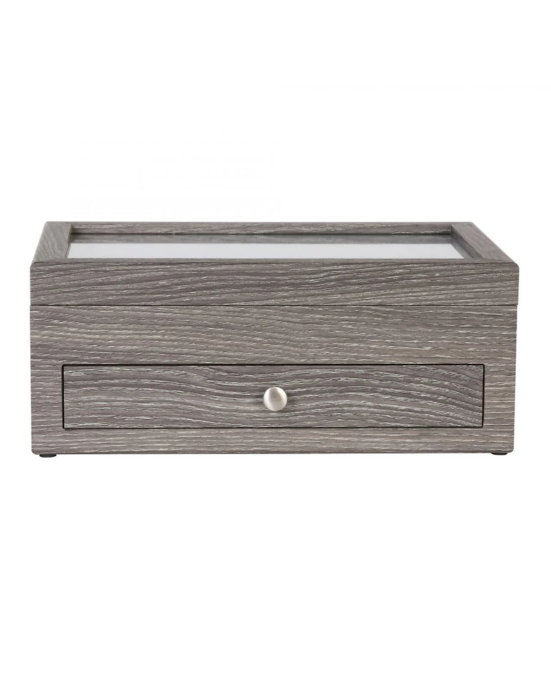 Mele & Co Ardene Jewelry Storage Case Woodgrain Veneer