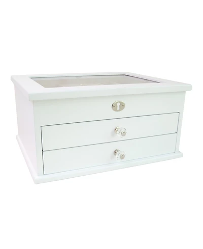 Mele & Co Large Lili Wooden Jewelry Box
