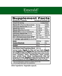 Emerald Labs B-Healthy - With L-5 Methyltetrahydrofolate (5-mthf) Coenzymated Folic Acid as Folate for Energy, Stress, Cognitive and Immune Support