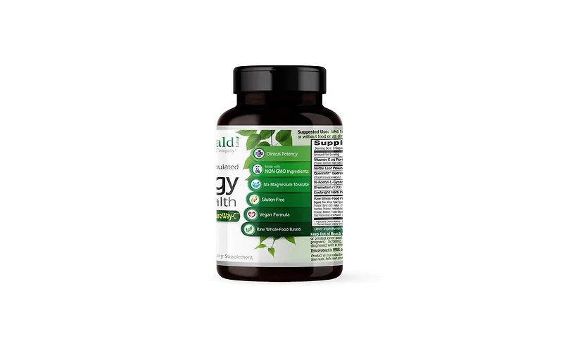 Emerald Labs Allergy Health with Vitamin C, Quercetin, and Bromelain - Natural Allergy Pills and Antihistamine Support