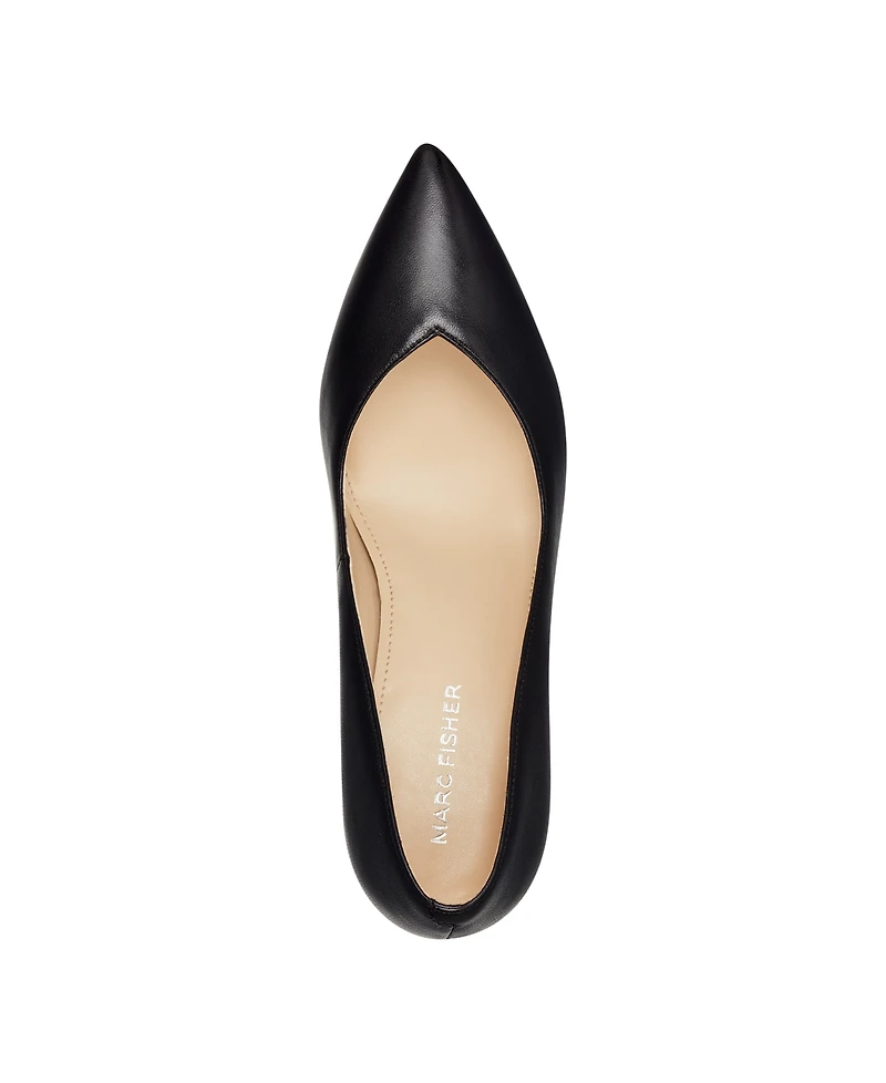 Marc Fisher Women's Caitlin Slip-On Block Heel Pumps