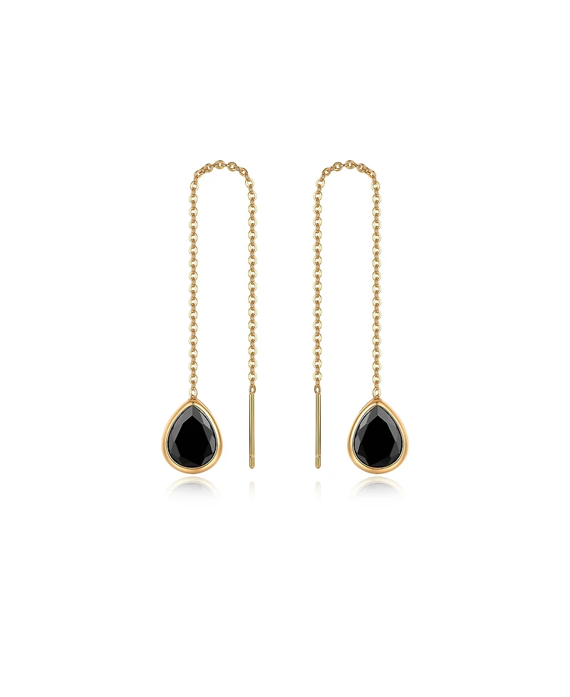 Ettika Barely There 18K Gold Plated Threaders
