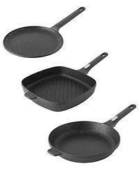 BergHOFF Gem 3Pc Nonstick Cookware Set