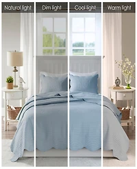 Madison Park Tuscany 3-Pc. Quilt Set, Full/Queen