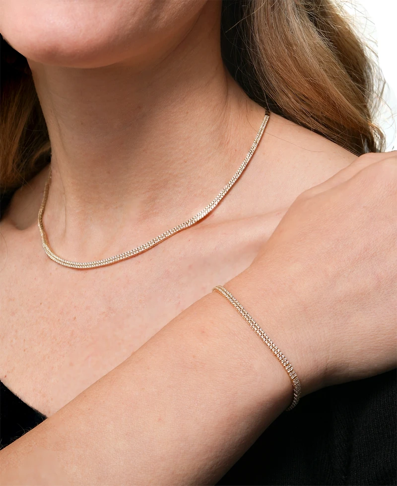 Wrapped in Love Diamond Tennis Bracelet (1 ct. t.w.) in 14k Gold, Created for Macy's