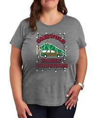 Trendy Plus Size Griswold Family Christmas Vacation Graphic T-shirt