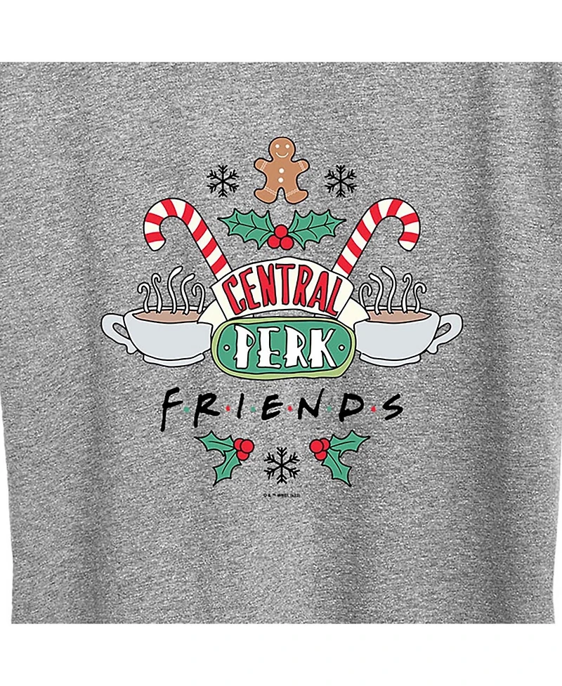 Trendy Plus Friends Central Perk Christmas Graphic T-shirt