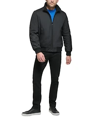 Calvin Klein Men's Classic Zip-Front Ripstop Bomber Jacket