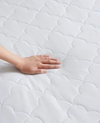 Madison Park All Natural Cotton Percale Quilted Mattress Pad