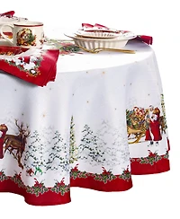 Villeroy & Boch Toy's Fantasy Engineered Tablecloth, 70" Round