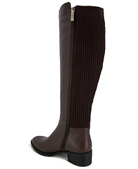 Kenneth Cole New York Women's Levon Wide Shaft Tall Knee High Boots - Extended Widths