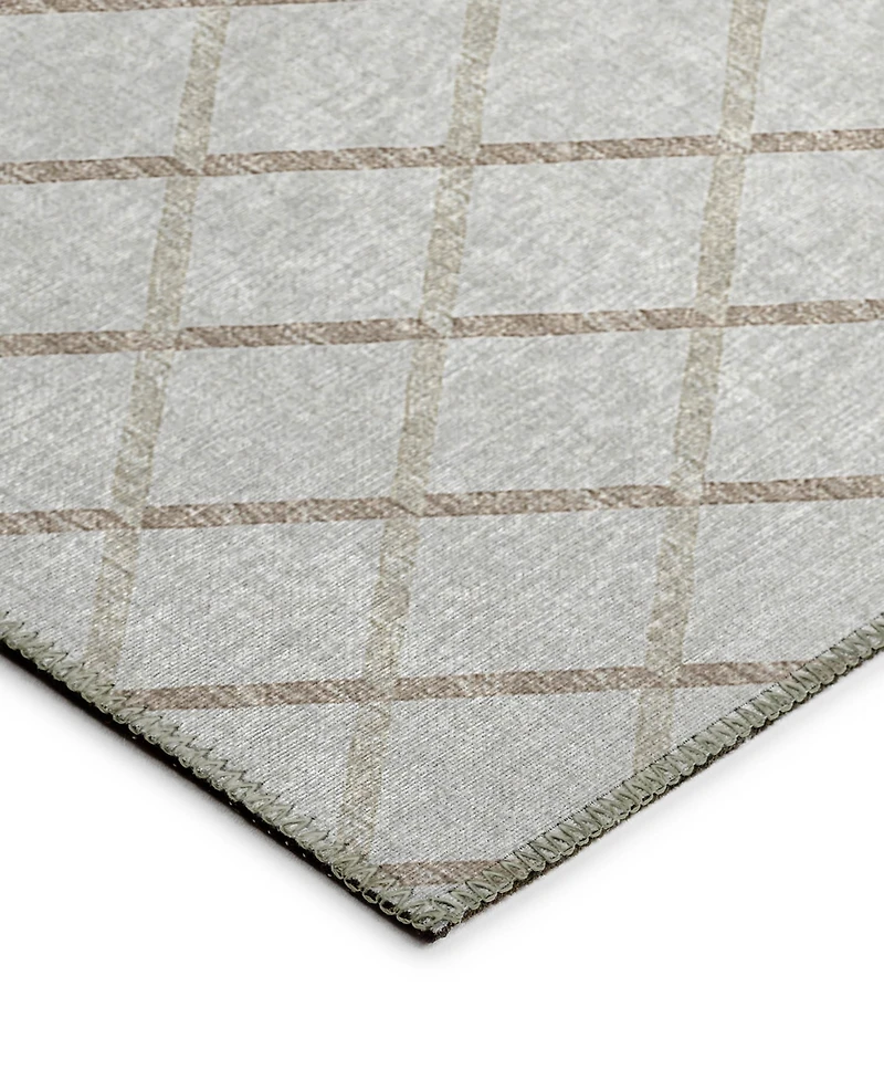 Dalyn York Washable YO1 2'3" x 7'6" Runner Area Rug