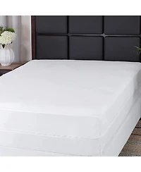 Guardmax Waterproof Zippered Mattress Encasement - Short Queen Size (9-11 Deep) - White