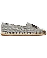 Lauren Ralph Women's Cameron Logo Slip-On Espadrille Flats