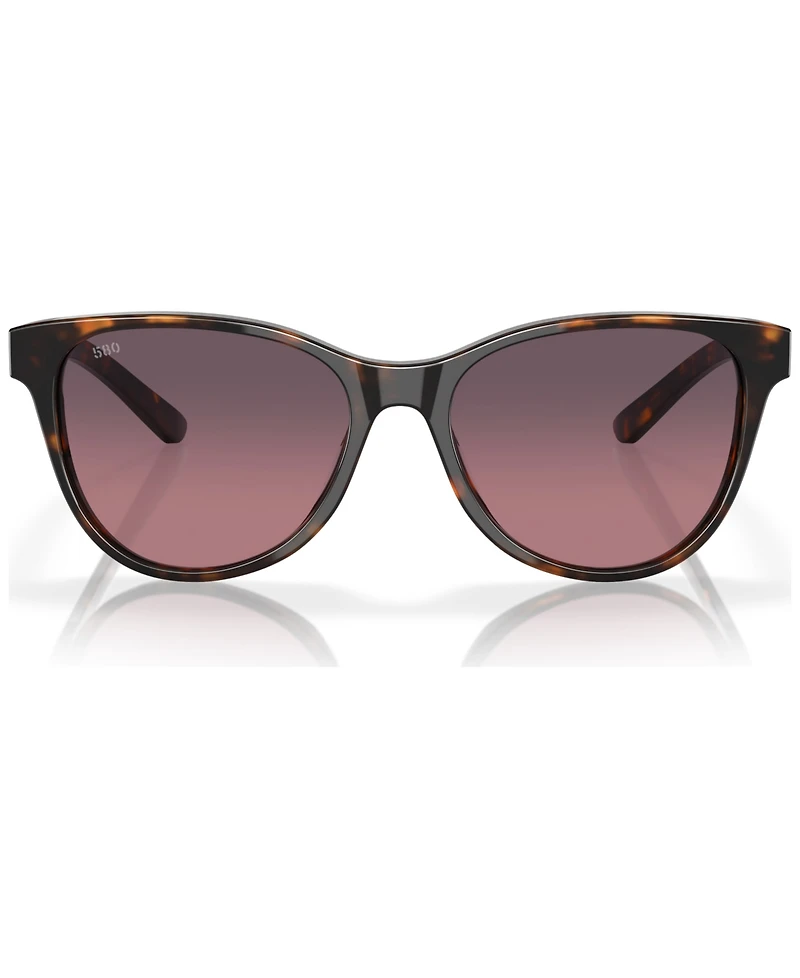 Costa Del Mar Women's Catherine Polarized Sunglasses, Gradient 6S2012