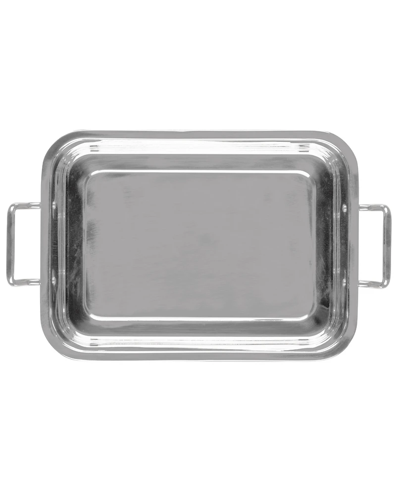 Farberware Classic Series Stainless Steel 17" x 12.25" Roaster with Rack