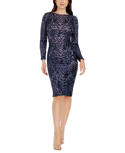 Dress the Population Emery Sequin