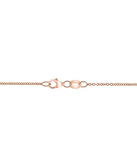 Effy Ruby (1/8 ct. t.w.) Heart 16" Pendant Necklace in 14k Rose Gold