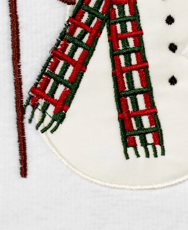 Avanti Snowman Park Cotton Hand Towel, 16" x 28"