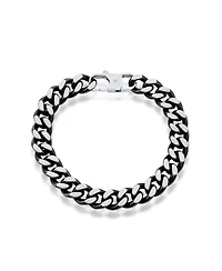 Stainless Steel 10.5mm Cuban Chain Bracelet