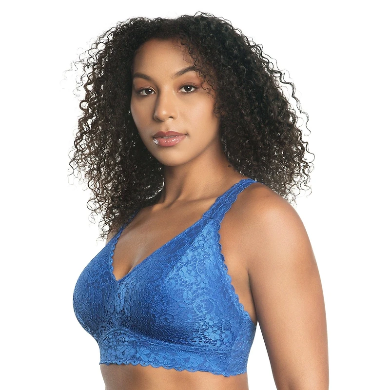Parfait Women's Adriana Wire-Free Lace Bralette, Bare, 30K