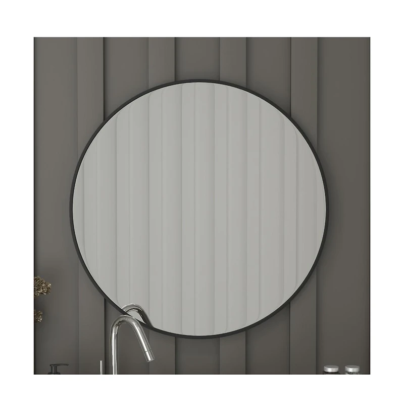 Merrick Lane Monaco Accent Mirror For Bathroom, Vanity, Entryway, Dining Room