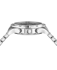 Salvatore Ferragamo Men's Swiss Chronograph Master Stainless Steel Bracelet Watch 43mm