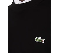 Lacoste Men's Solid Croc Sweater