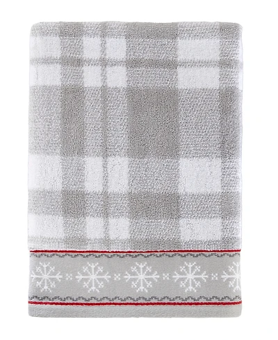 Skl Home Whistler Plaid Cotton Bath Towel, 24" x 48"