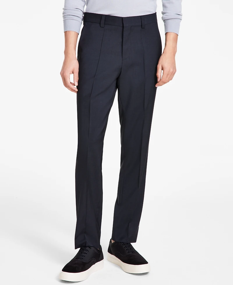 Hugo by Hugo Boss Men's Modern-Fit Wool Suit Pants