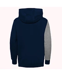 Preschool Boys and Girls Gray, Navy Colorado Avalanche Unrivaled Pullover Hoodie
