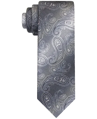 Van Heusen Men's Shimmering Paisley Tie