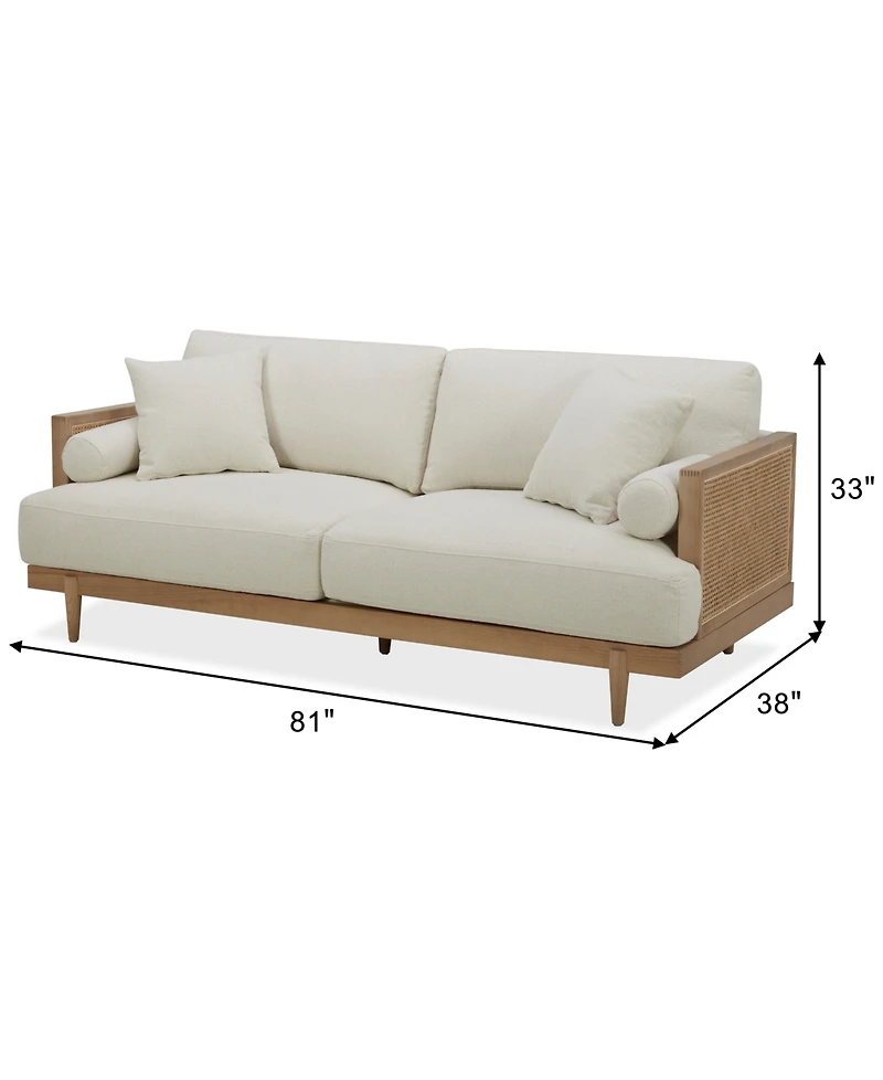 Closeout! Kellsie 81" Fabric Apartment Sofa, Created for Macy's