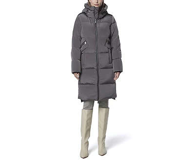 Andrew Marc Black Label Women's Palma Iridescent Parka Coat