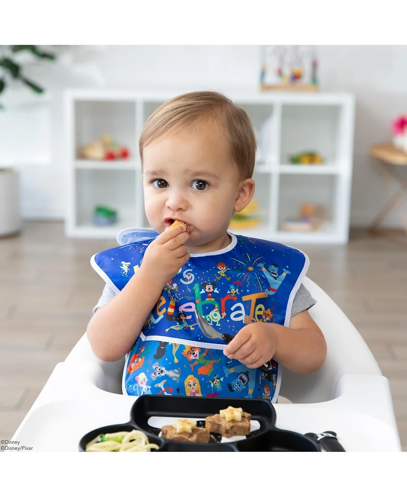 Bumkins Baby Disney 100 Years Celebration Super Bibs, Pack of 2