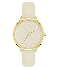 Nine West Women's Quartz Faux Leather Band Watch