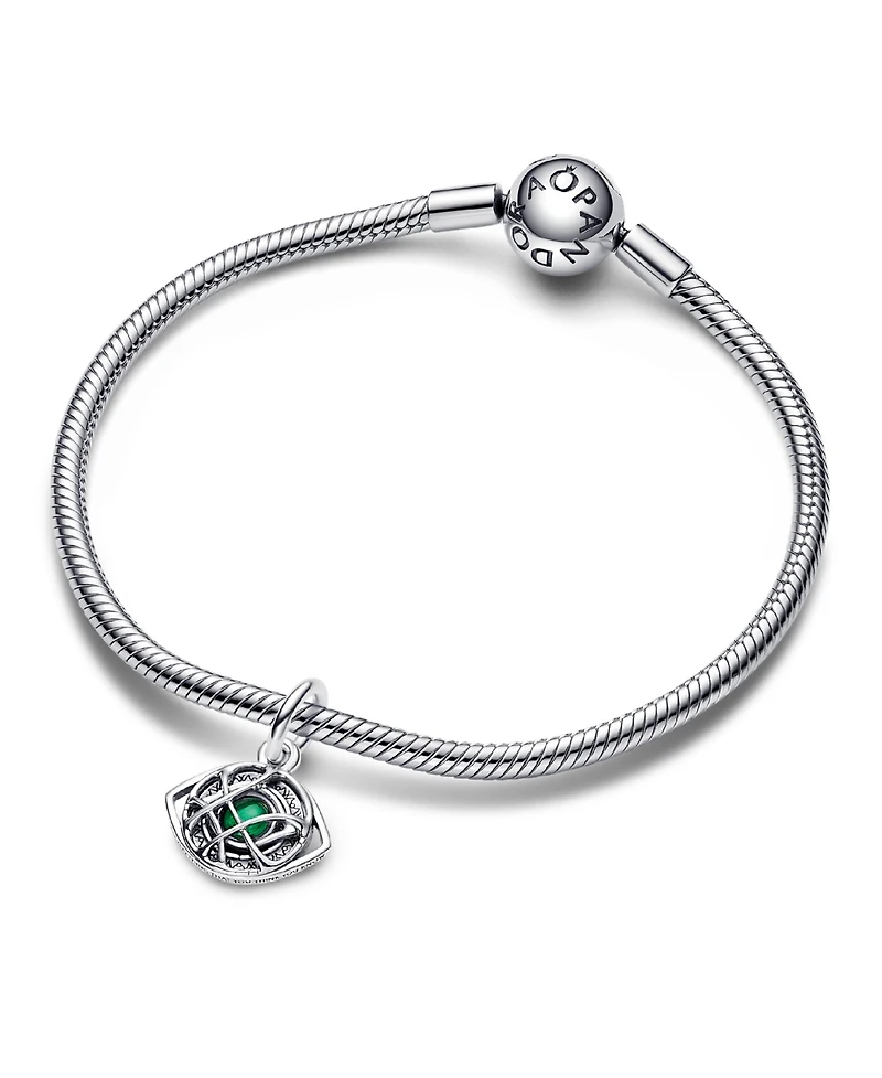 Pandora Manmade Crystals Marvel Doctor Strange Agamotto Eye Dangle Charm