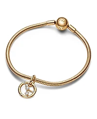 Pandora 14k Gold-Plated Zodiac Dangle Charm