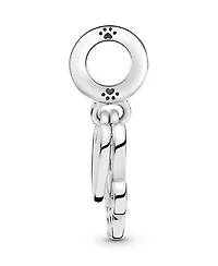 Pandora Sterling Silver Hearts Paw Print Dangle Charm