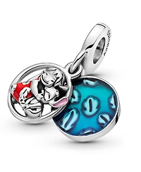 Pandora Sterling Silver Disney Lilo Stitch Family Dangle Charm