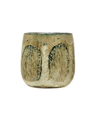 Organically Shaped Stoneware Planter
