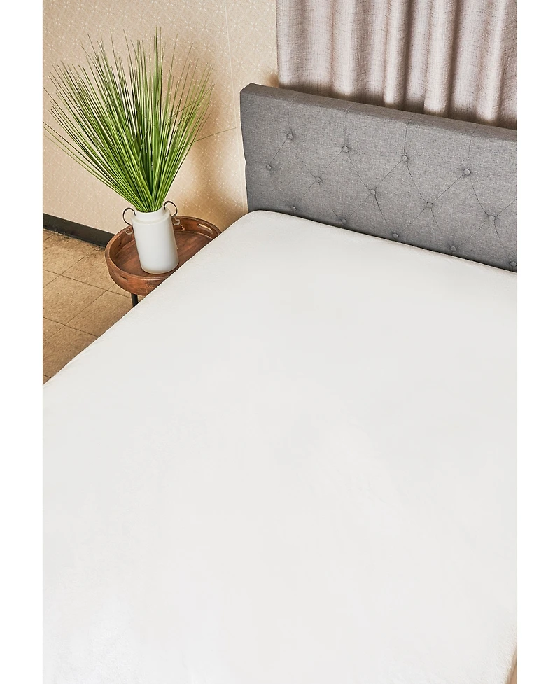 Guardmax Waterproof Fitted Cotton White Terry Mattress Protector - Daybed (33 x 75 x 12")