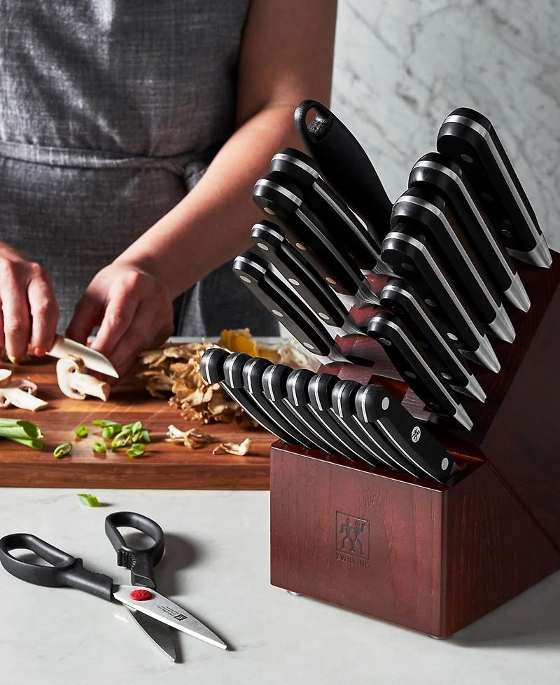 Zwilling Pro 22-Piece Knife Block Set