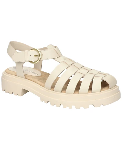 Bella Vita Women's Sinclaire Lug Sole Fisherman Sandals