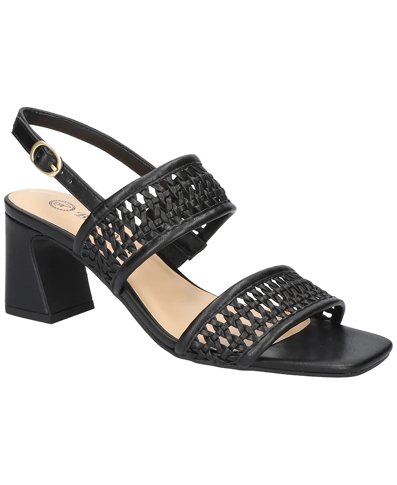 Bella Vita Women's Xannon Block Heel Sandals