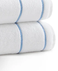 Cassadecor Bowery Stripe Cotton Hand Towel, 18" x 30"