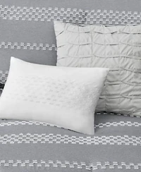 Madison Park Drew 5 Pc. Clipped Jacquard Comforter Set