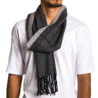 Alpine Swiss Men's Scarf Soft 80 Inch Long Warm Scarves Plaids Winter Shawl