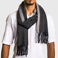 Alpine Swiss Men's Scarf Soft 80 Inch Long Warm Scarves Plaids Winter Shawl