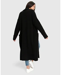 Belle & Bloom Women's Born To Run Sustainable Sweater Coat